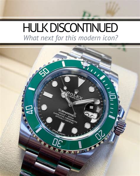 rolex hulk avis|rolex hulk discontinued.